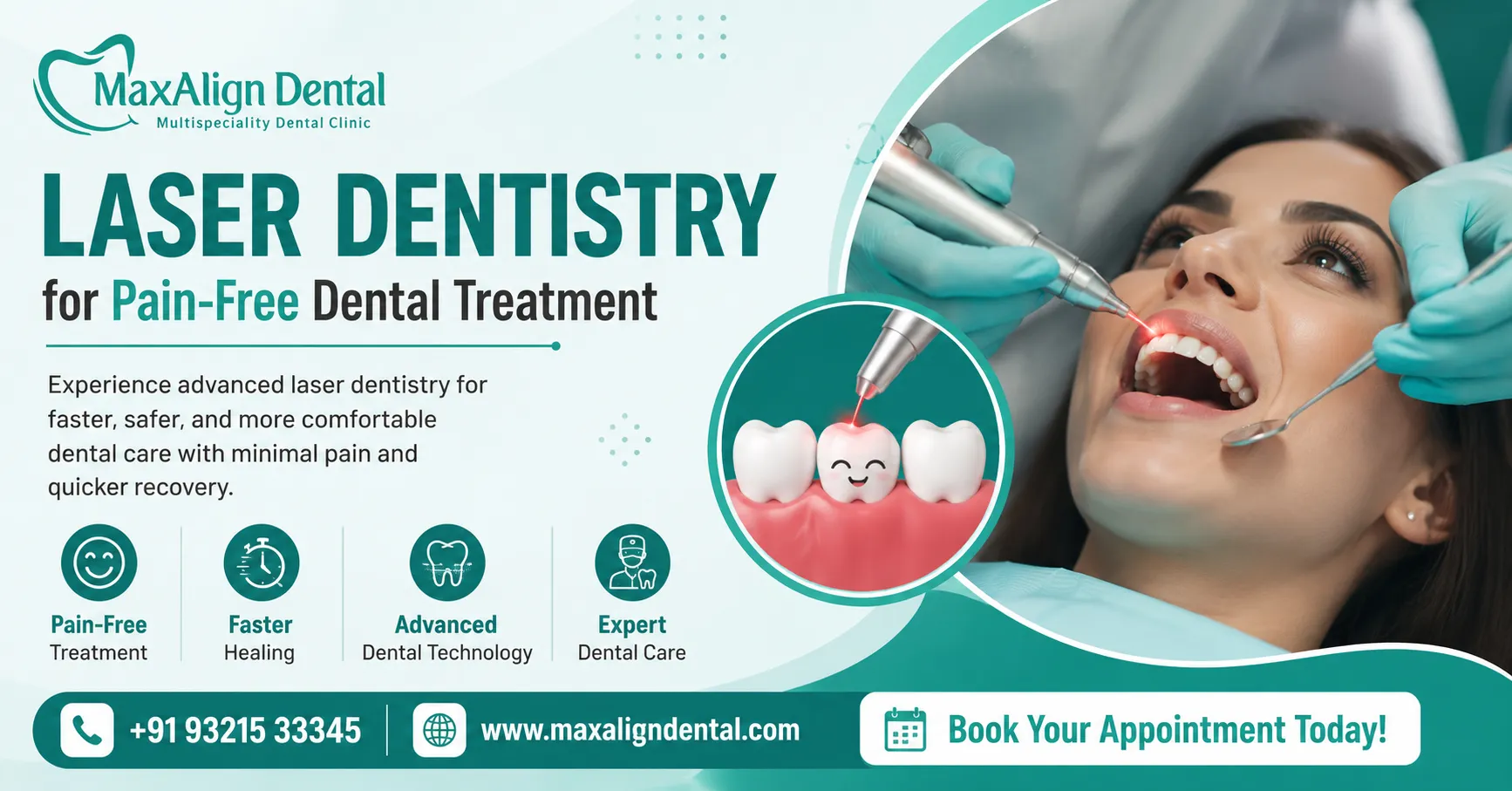 Advanced Dental Technology in Bangalore – AI and Laser Treatments at Max Align