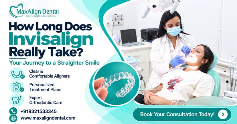 How Long Does Invisalign Really Take? A Realistic Timeline – MaxAlign Dental – 29 Sept 2026